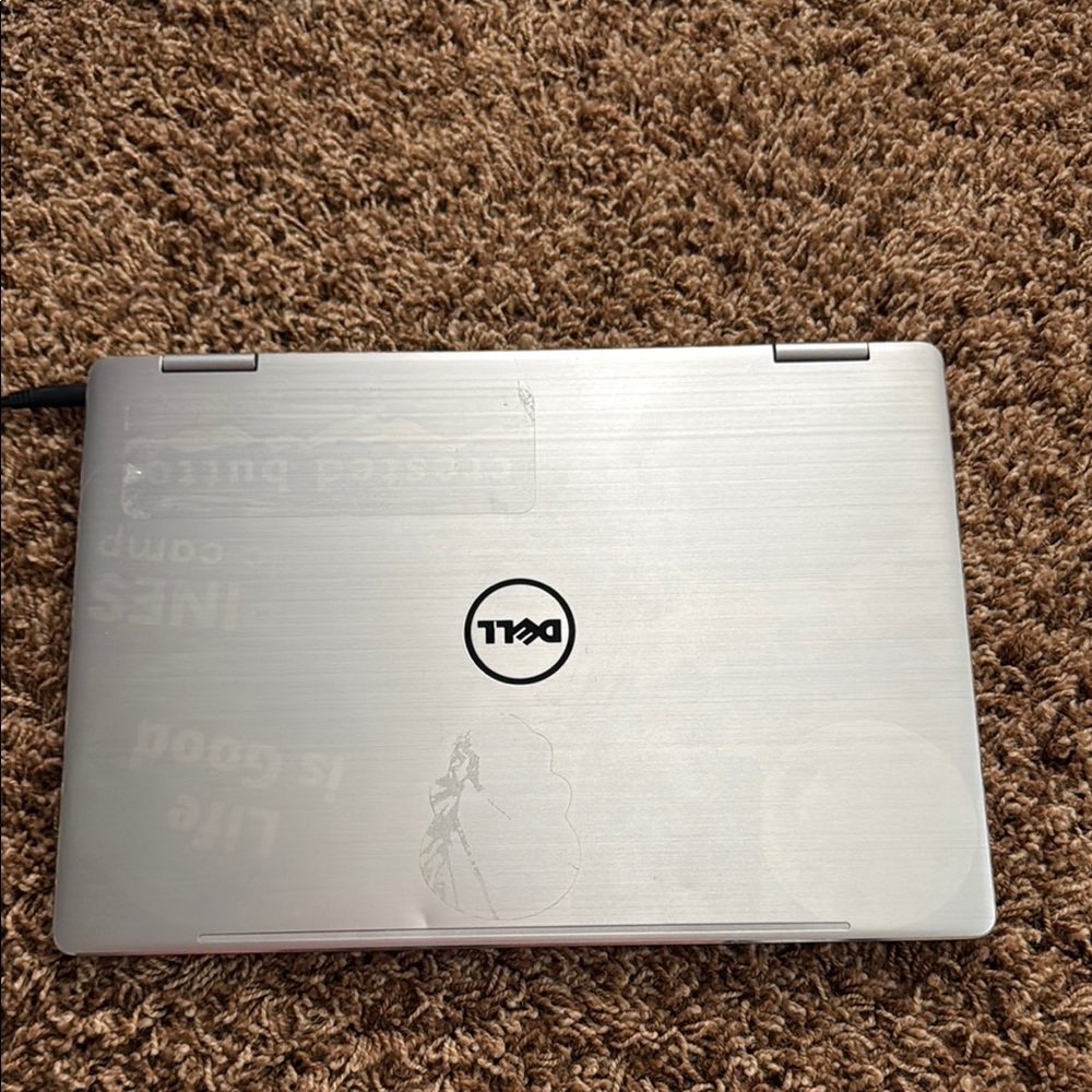Dell Silver Laptop